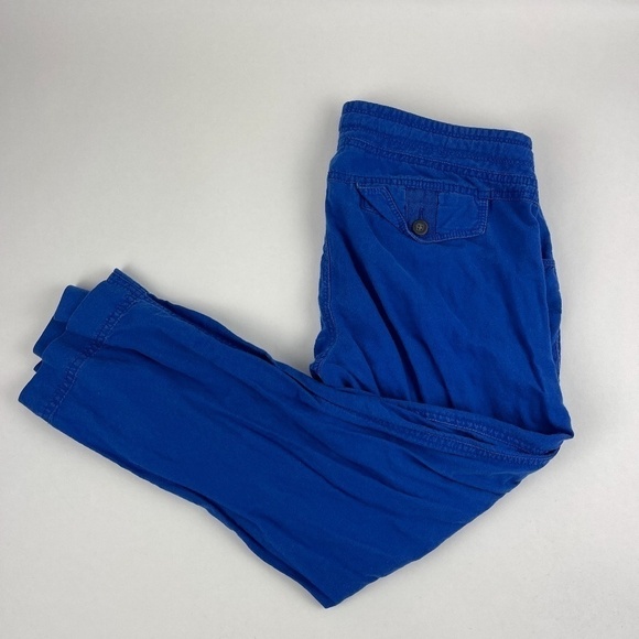 Express Pants Womens Size 6 Blue Drawstring - Picture 1 of 11